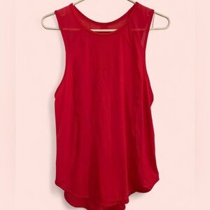 Two Brand new Lululemon Athletica Red/Pink Muscle Tee and Red one worn once